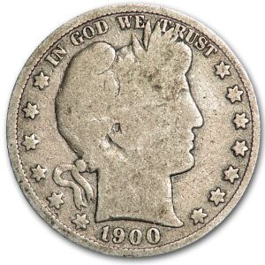 1900-S Barber Half Dollar Good