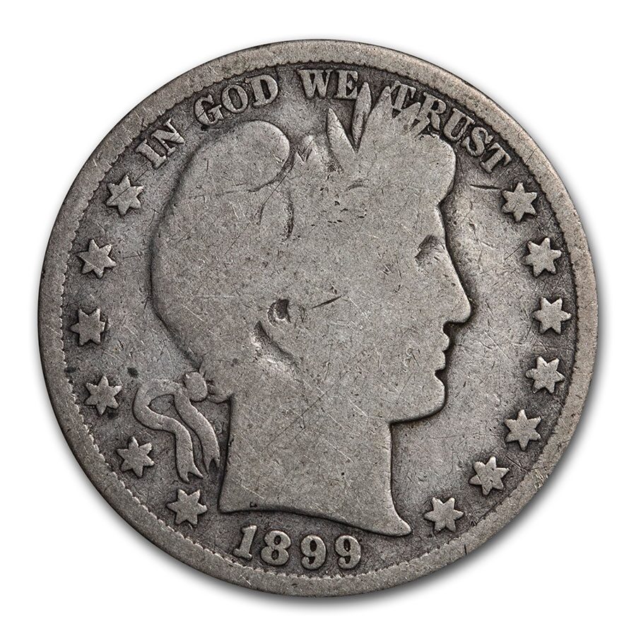 1899-S Barber Half Dollar Good