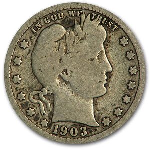 1903-S Barber Quarter Good