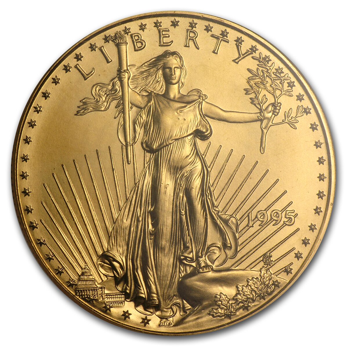 1995 1 oz American Gold Eagle MS-69 NGC