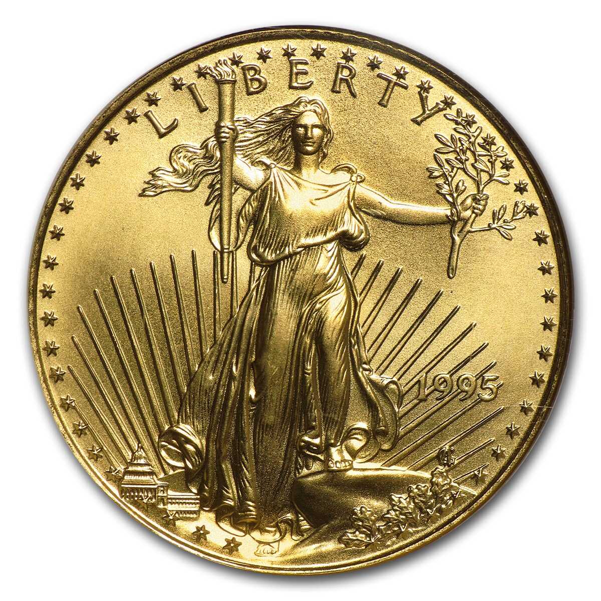 1995 1/2 oz American Gold Eagle MS-69 NGC