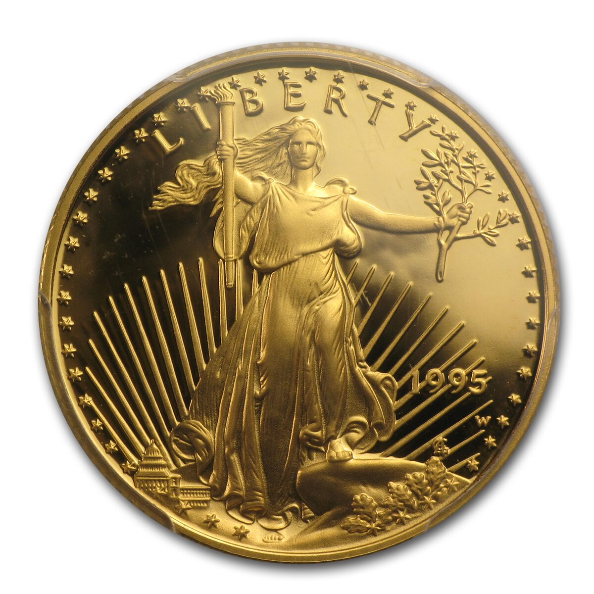 1995-W 1/4 oz Proof American Gold Eagle PR-69 DCAM PCGS