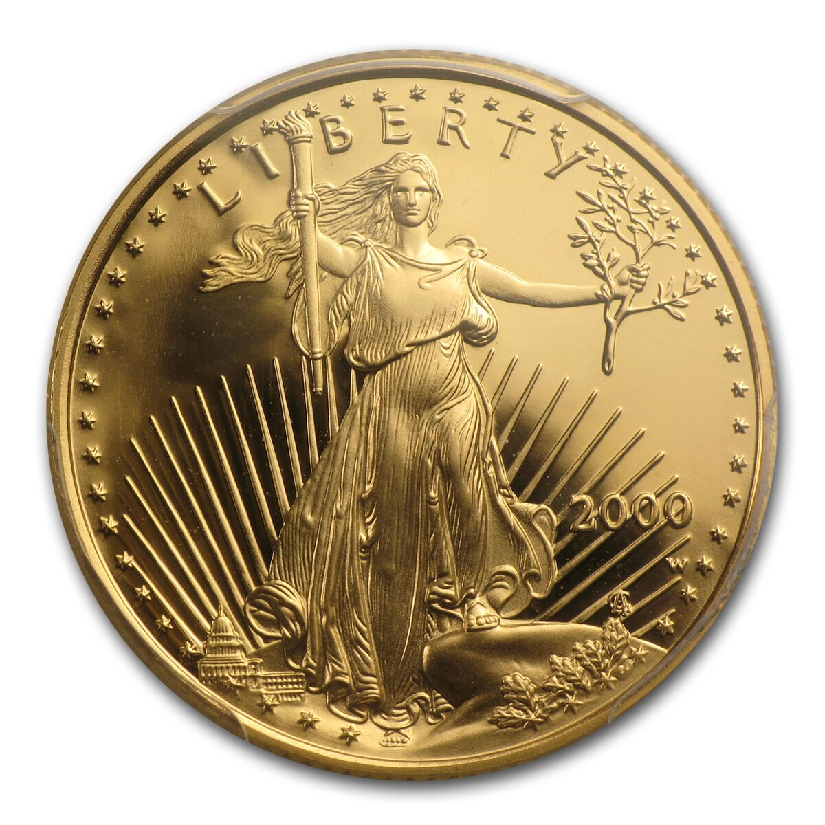 2000-W 1/4 oz Proof American Gold Eagle PR-69 PCGS