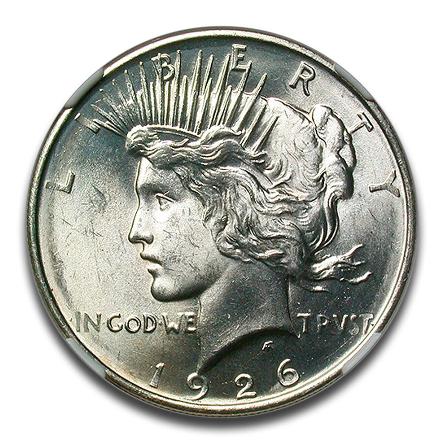1926-D Peace Dollar MS-63 NGC