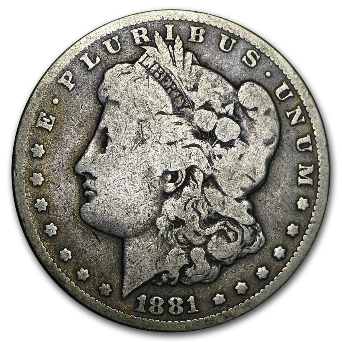 1881-CC Morgan Dollar Good