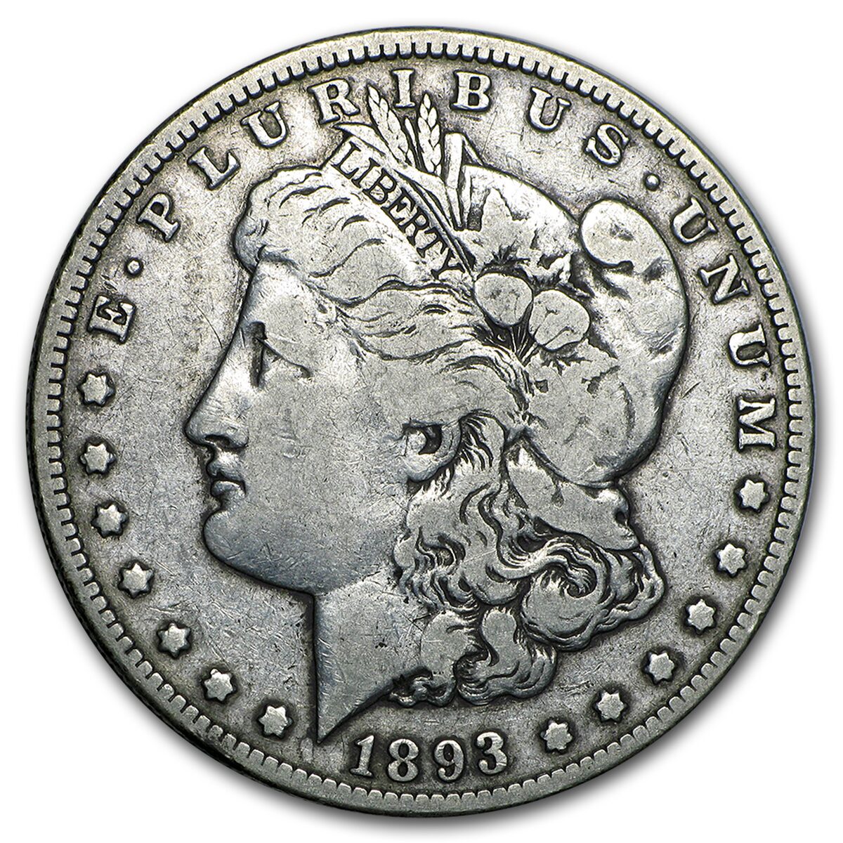 1893-O Morgan Dollar Fine