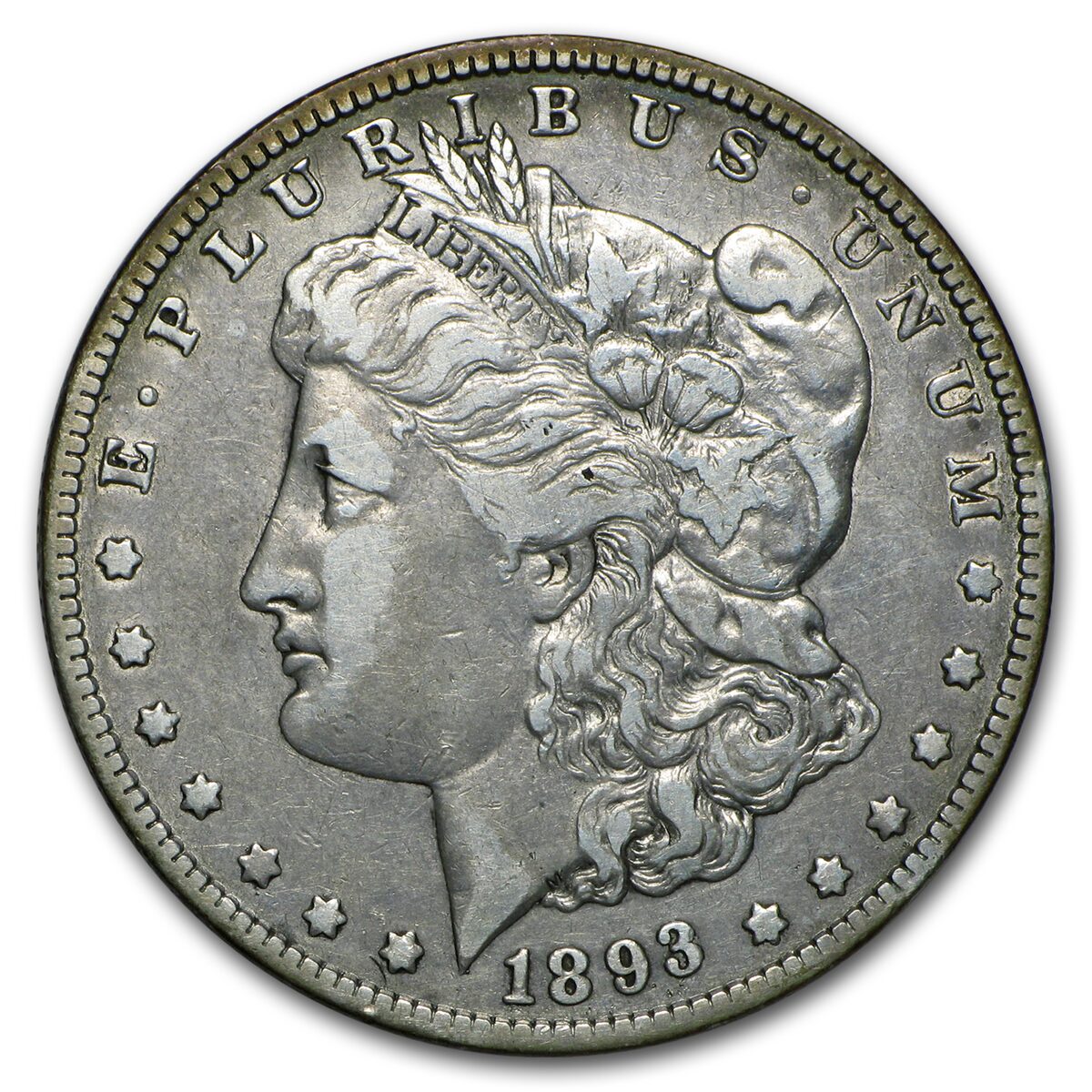 1893-O Morgan Dollar VF