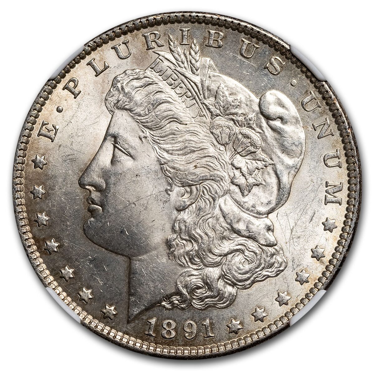 1891-S Morgan Dollar MS-63 NGC