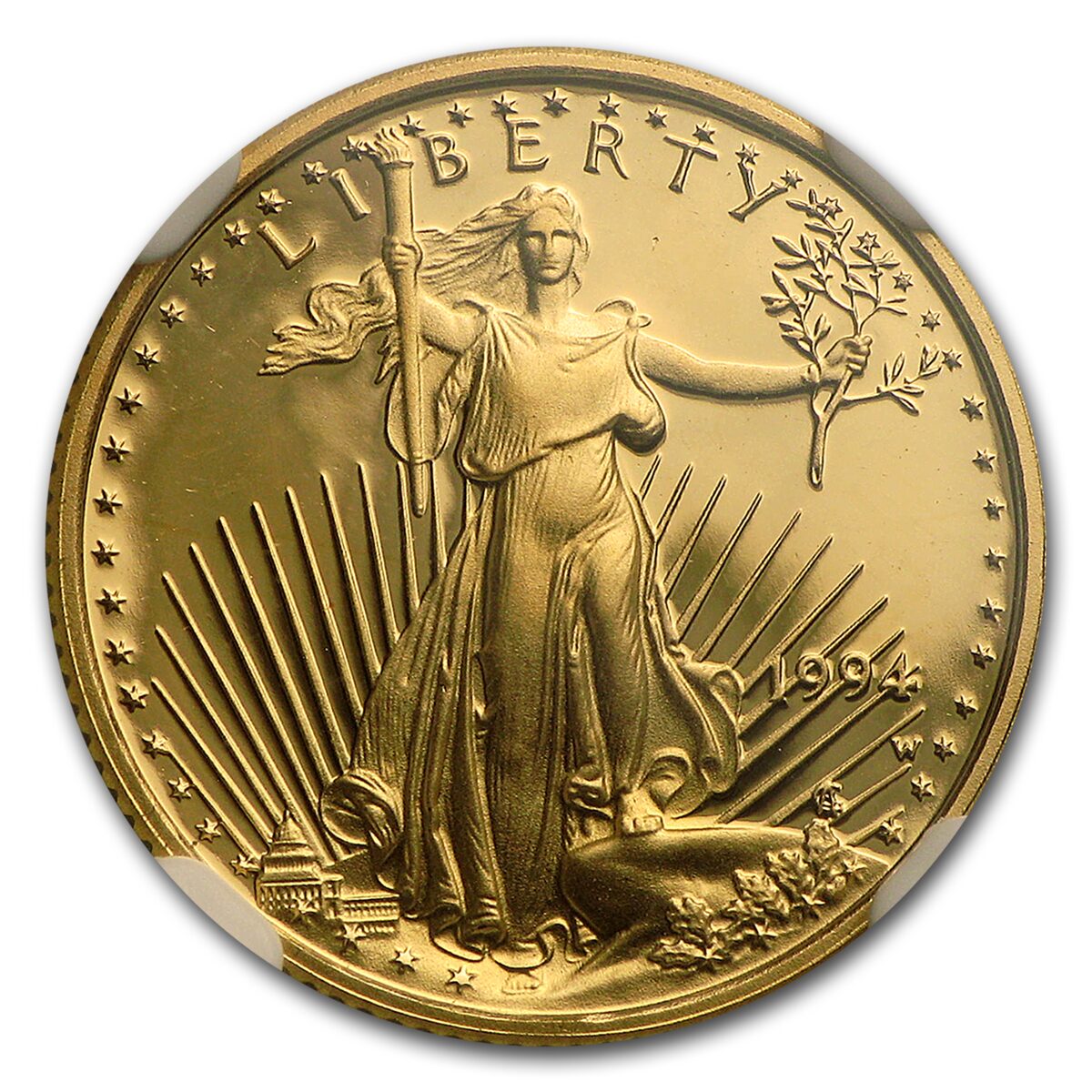 1994-W 1/10 oz Proof American Gold Eagle PF-69 UCAM NGC