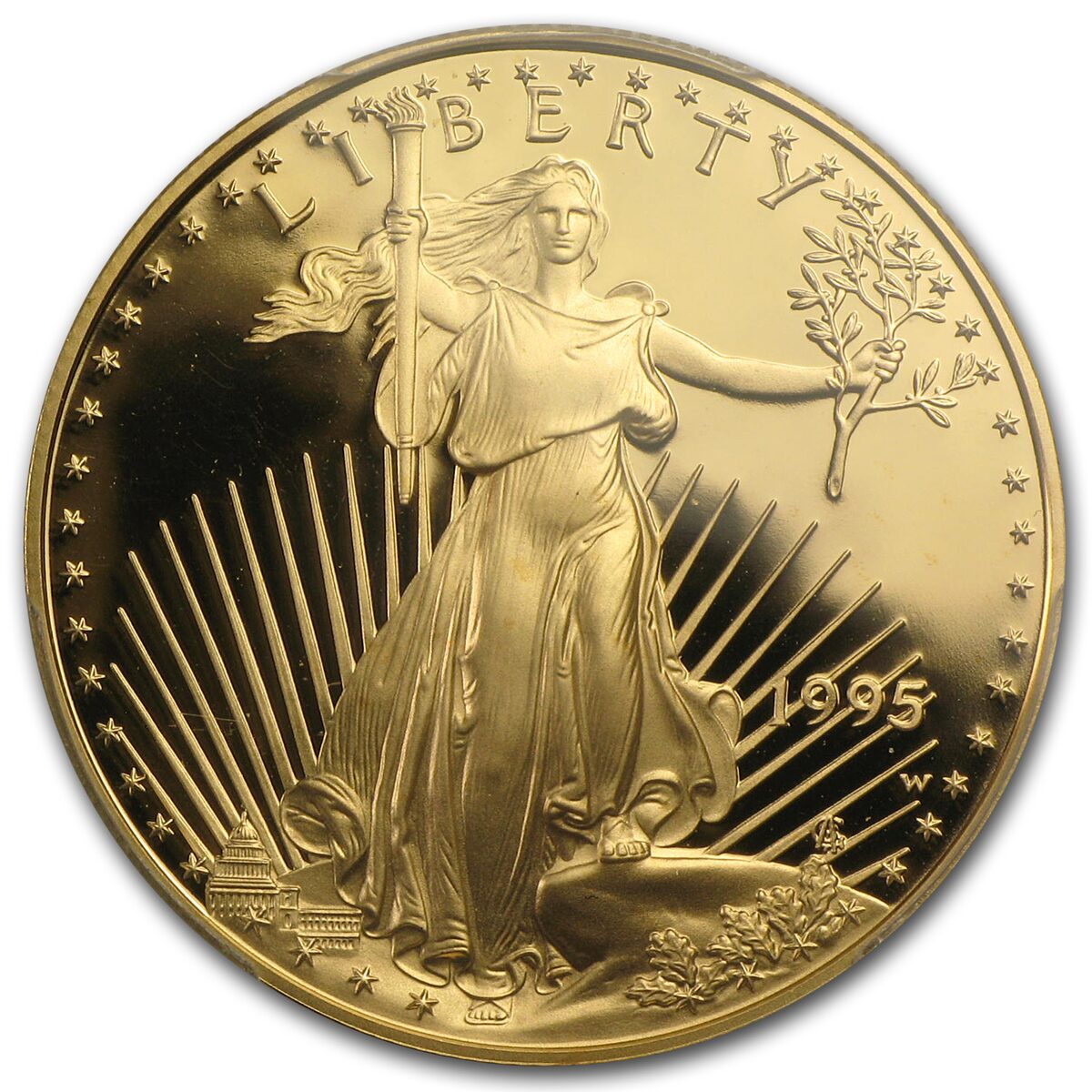 1995-W 1 oz Proof American Gold Eagle PR-69 PCGS