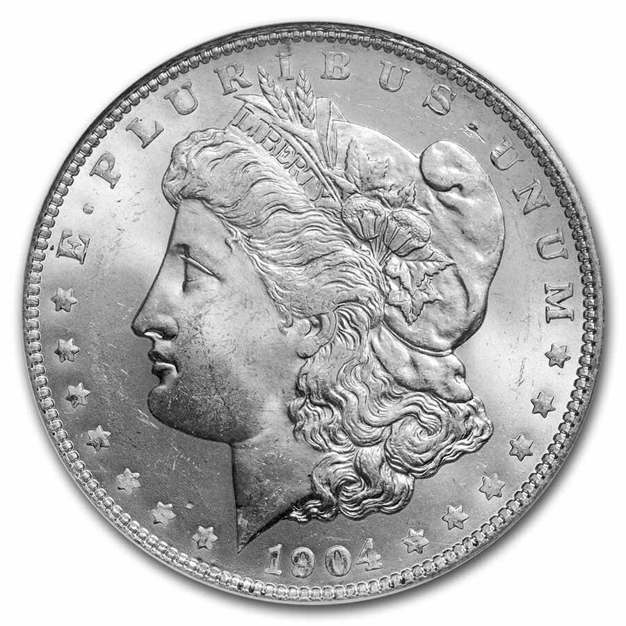 1904-O Morgan Dollar MS-64 NGC