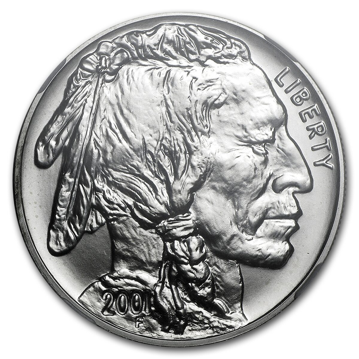2001-D Buffalo $1 Silver Commem MS-69 NGC