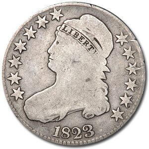1823 Bust Half Dollar Good