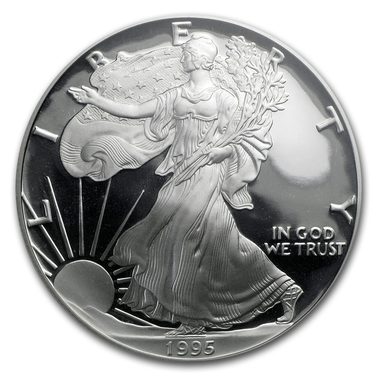 1995-W Proof American Silver Eagle PR-69 PCGS