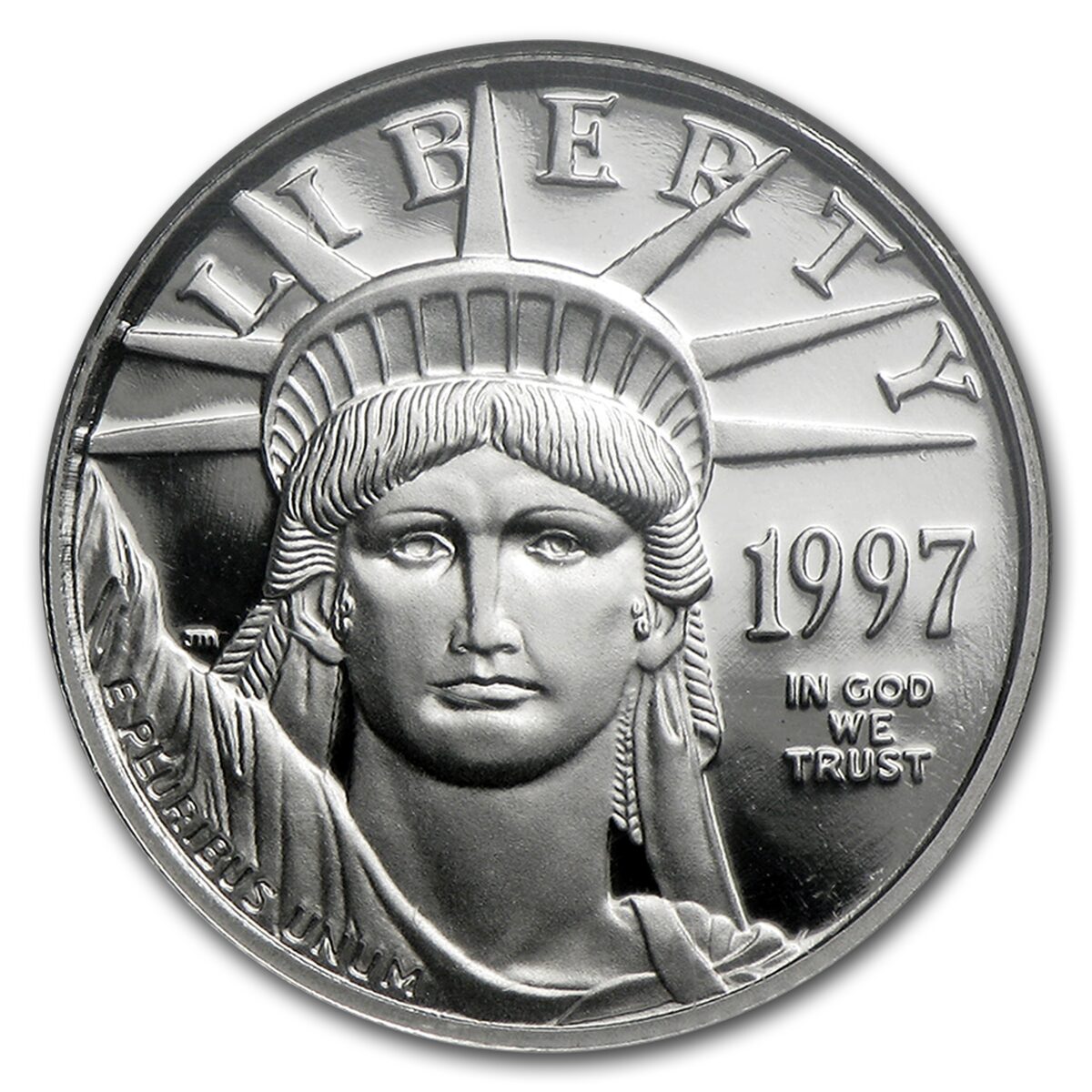 1997-W 1/10 oz Proof American Platinum Eagle PF-69 NGC