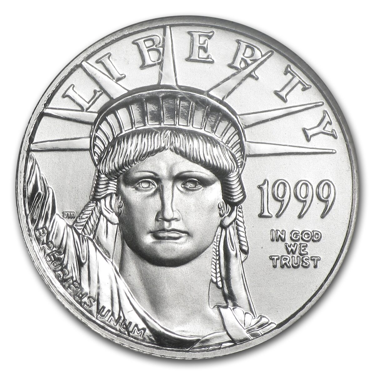1999 1/10 oz American Platinum Eagle MS-69 NGC