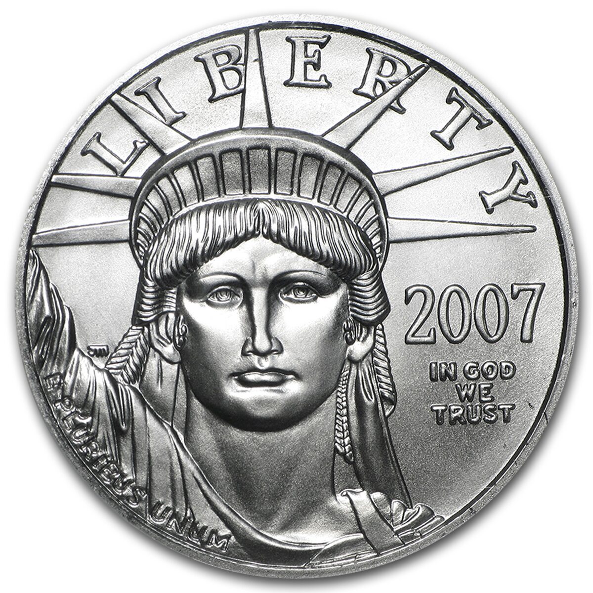 2007 1/2 oz American Platinum Eagle MS-69 NGC
