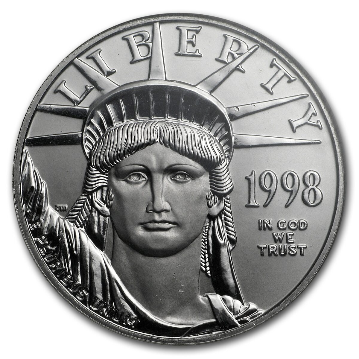 1998 1 oz American Platinum Eagle MS-69 NGC