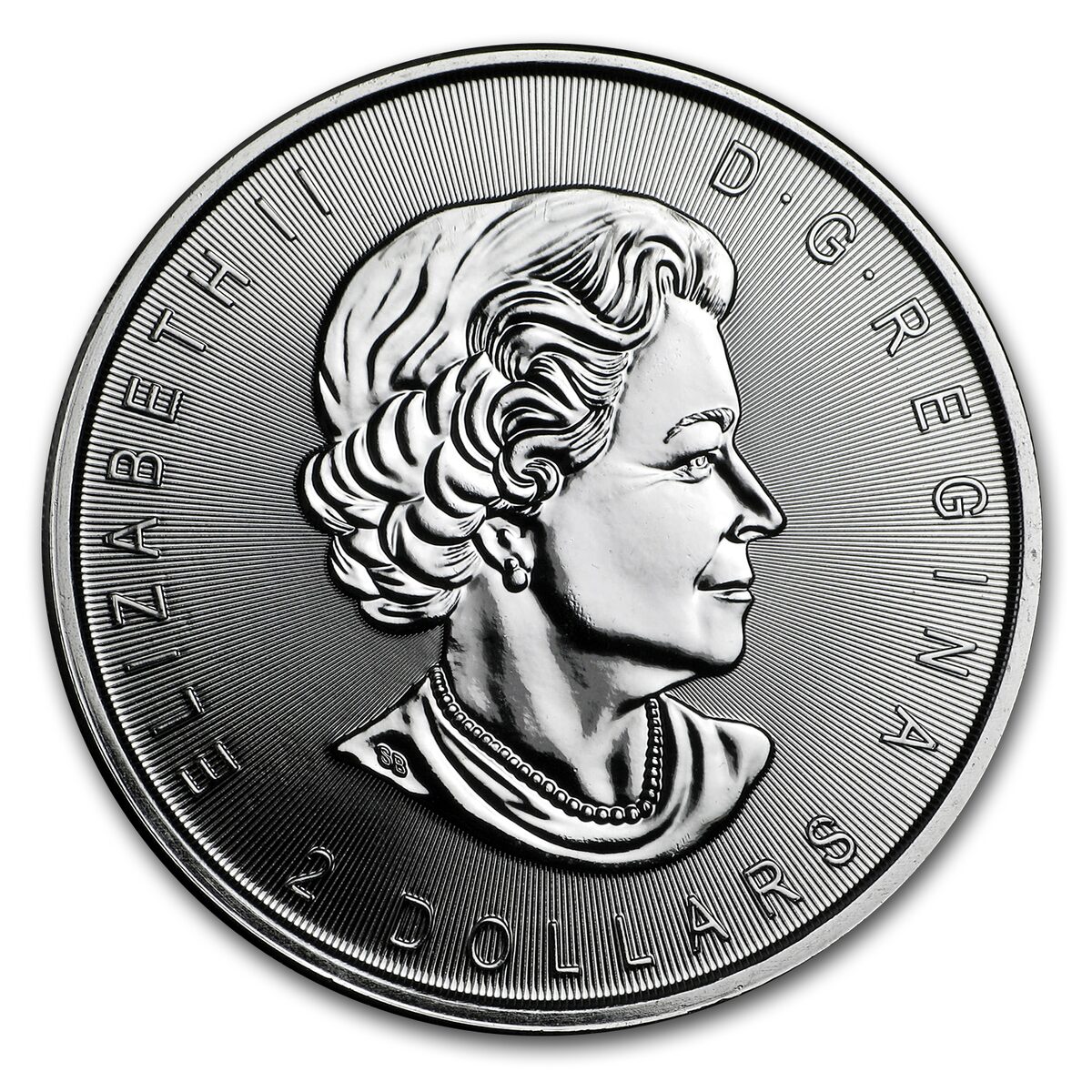 2017 Canada 3/4 oz Silver Howling Wolves BU