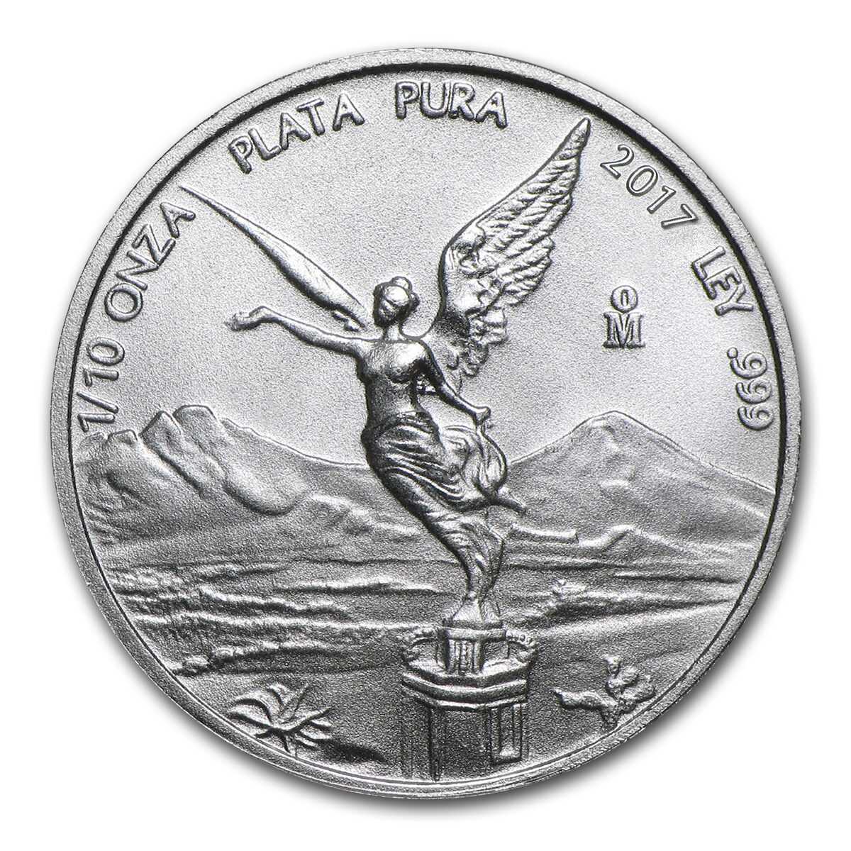 2017 Mexico 1/10 oz Silver Libertad BU