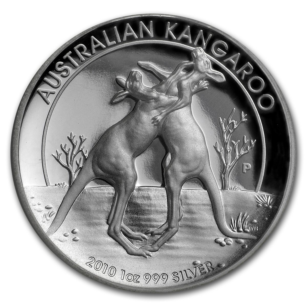 2010 Australia 1 oz Silver Kangaroo High Relief PF-70 NGC