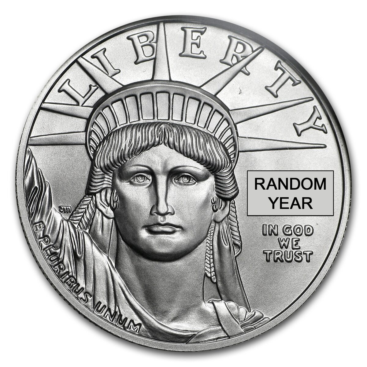 1 oz American Platinum Eagle MS-69 NGC (Random Year)