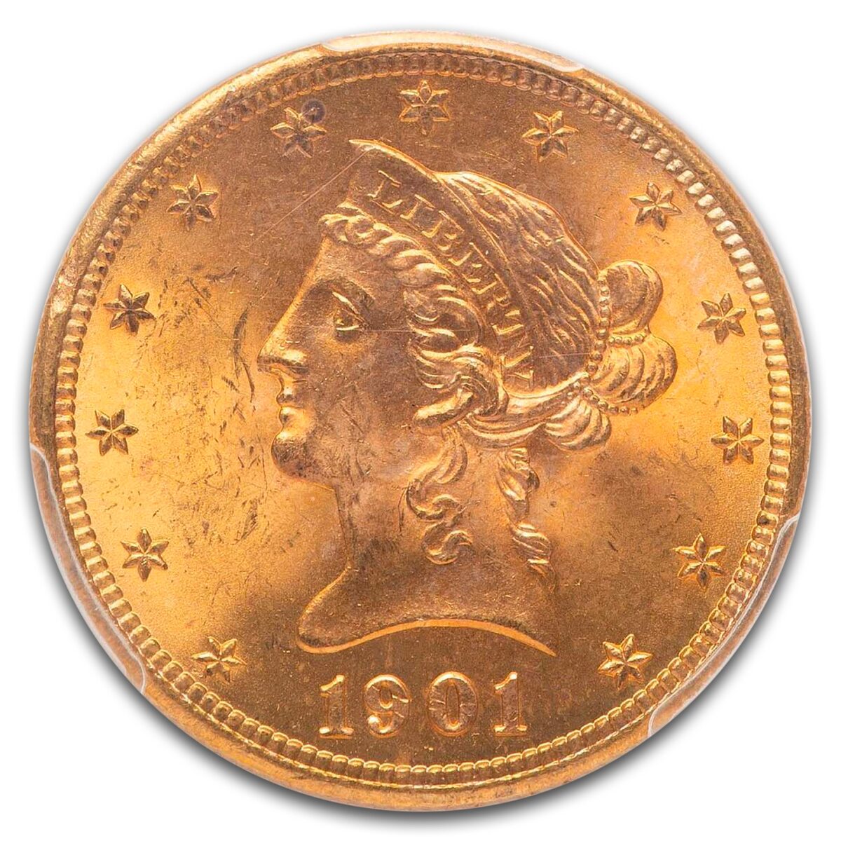 1901 $10 Liberty Gold Eagle MS-65 PCGS