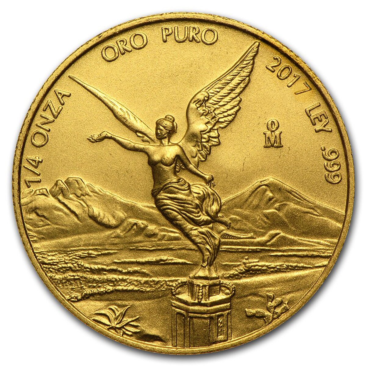 2017 Mexico 1/4 oz Gold Libertad BU
