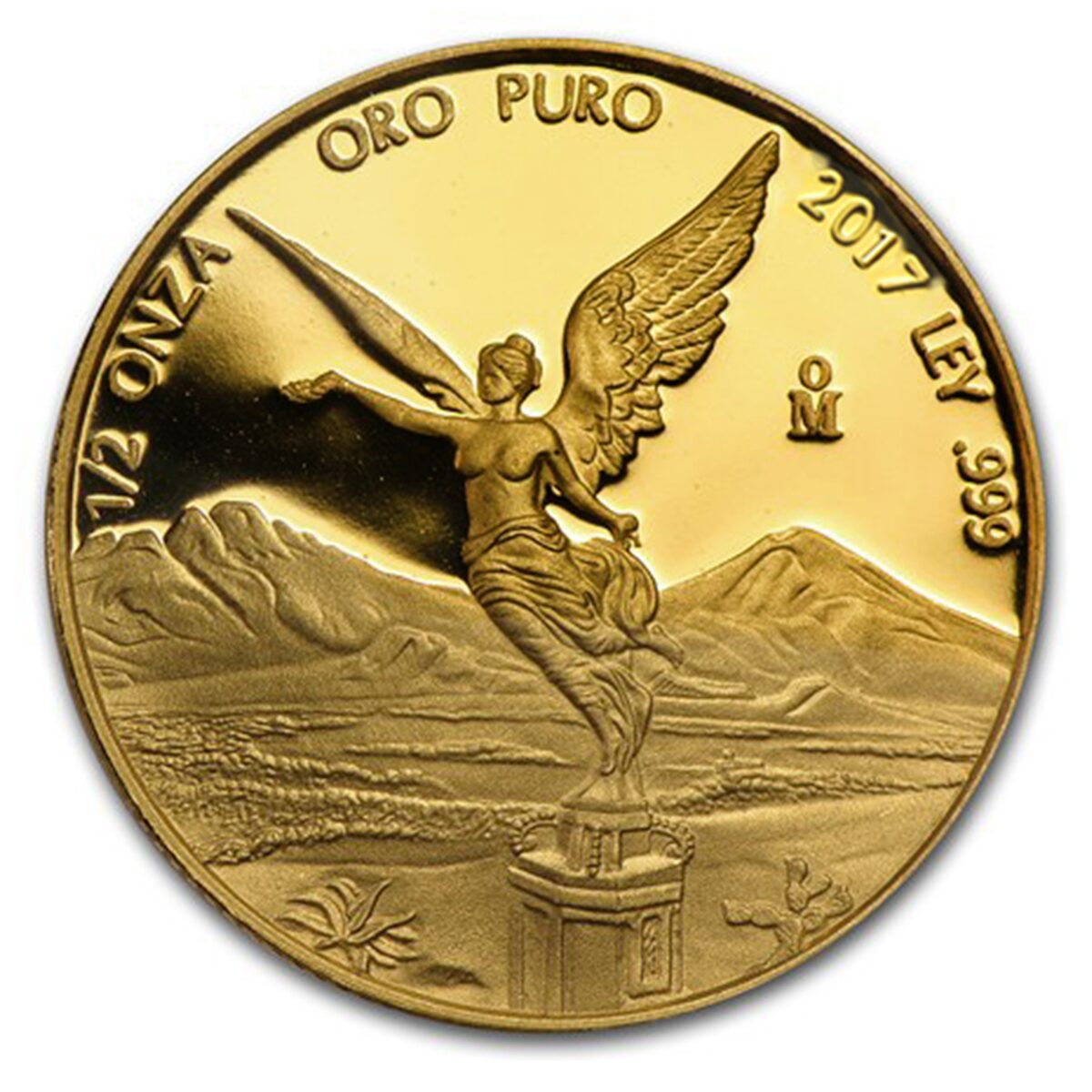 2017 Mexico 1/2 oz Proof Gold Libertad