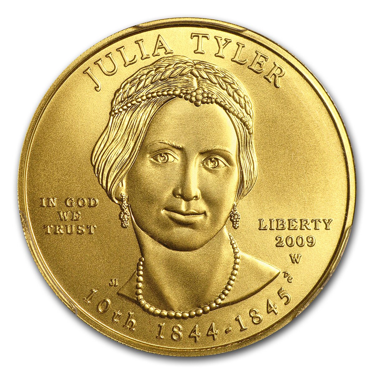 2009-W 1/2 oz Gold Julia Tyler MS-70 PCGS