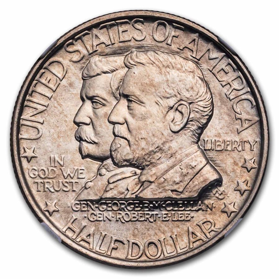 1937 Battle of Antietam Half Dollar Commem MS-66 NGC