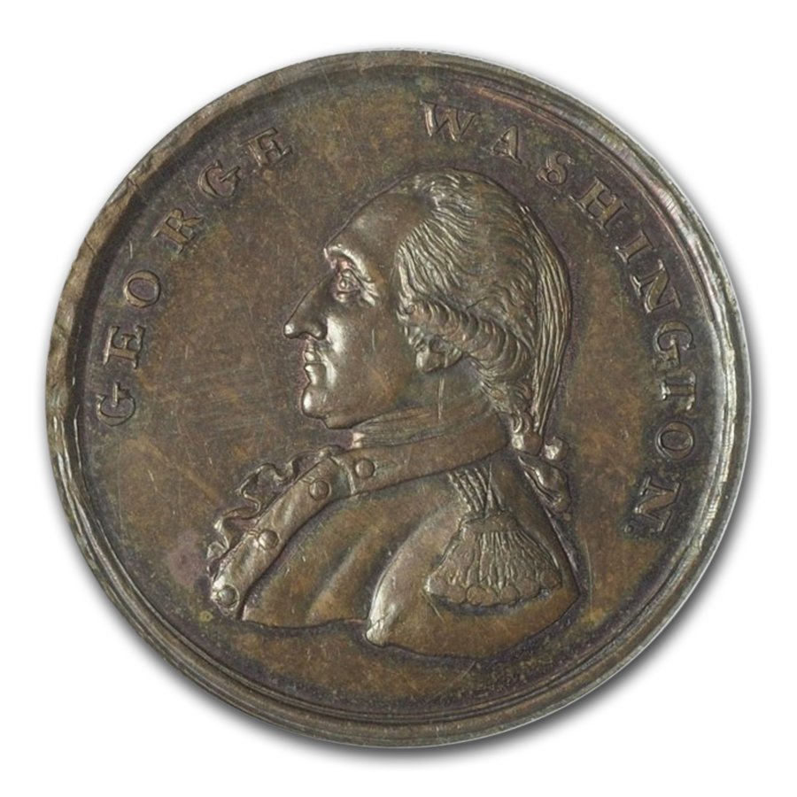 1795 Washington Liberty and Security Penny MS-64 PCGS (Brown)