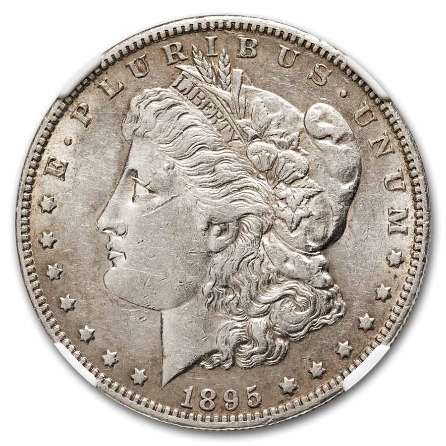1895-O Morgan Dollar AU-53 NGC