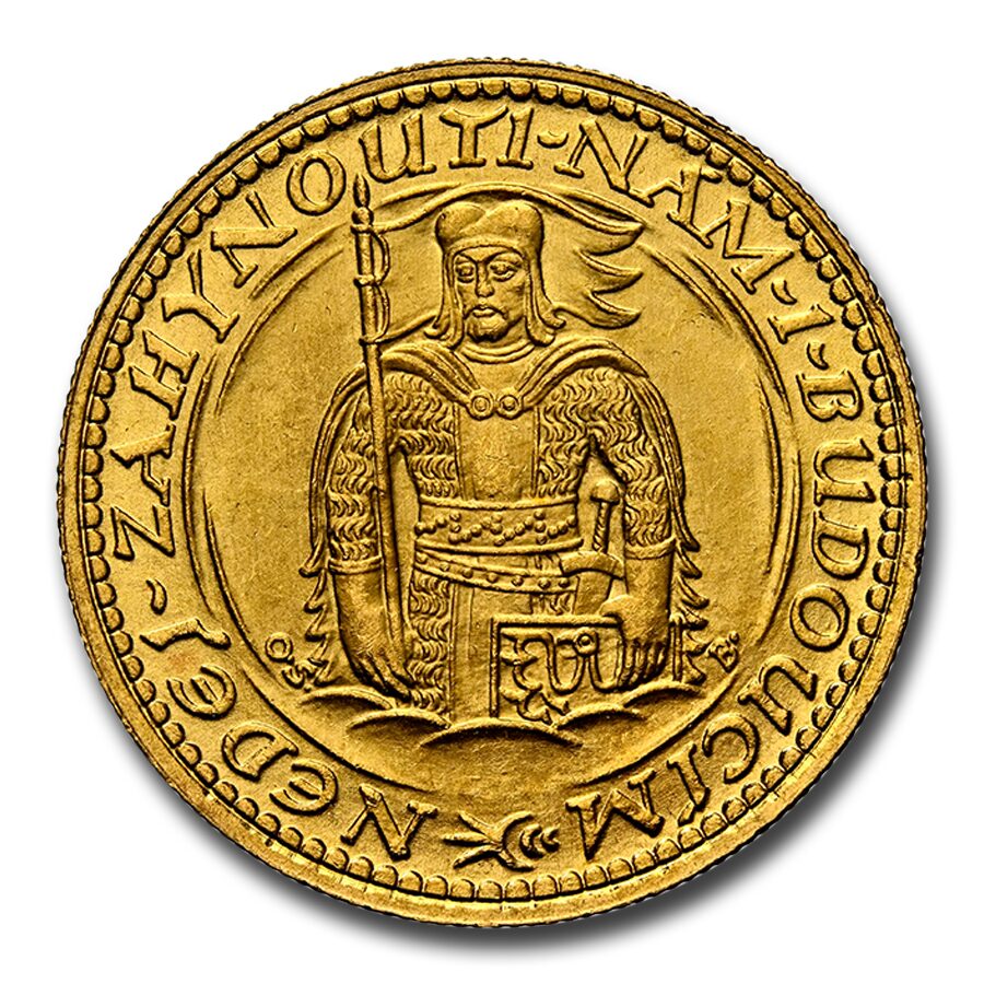 1926 Czechoslovakia Gold 1 Ducat MS-65 NGC