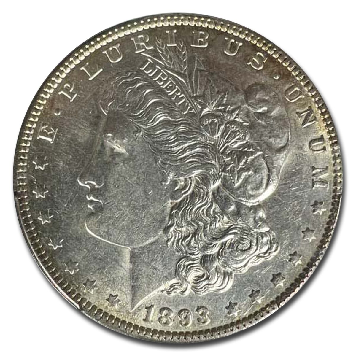 1893 Morgan Dollar AU-58 PCGS