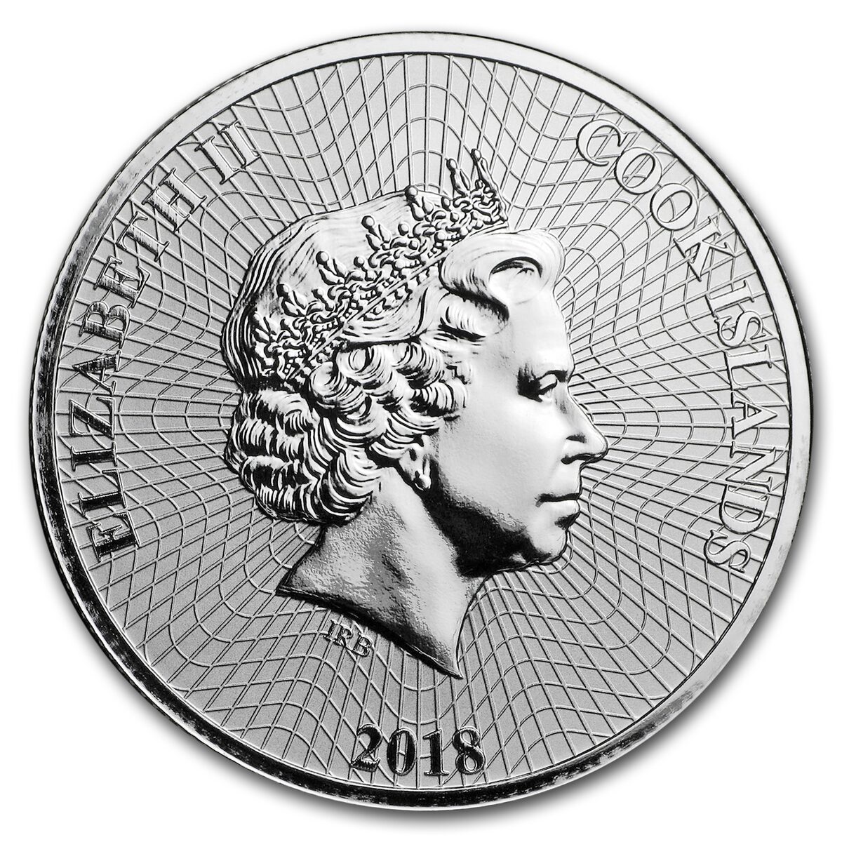2018 Cook Islands 1 oz Silver Bounty Coin