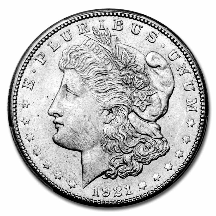 1921-S Morgan Dollar MS-66 PCGS