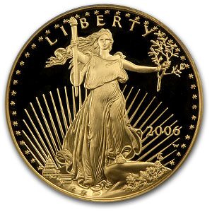 2006-W 1/2 oz Proof American Gold Eagle PR-69 DCAM PCGS