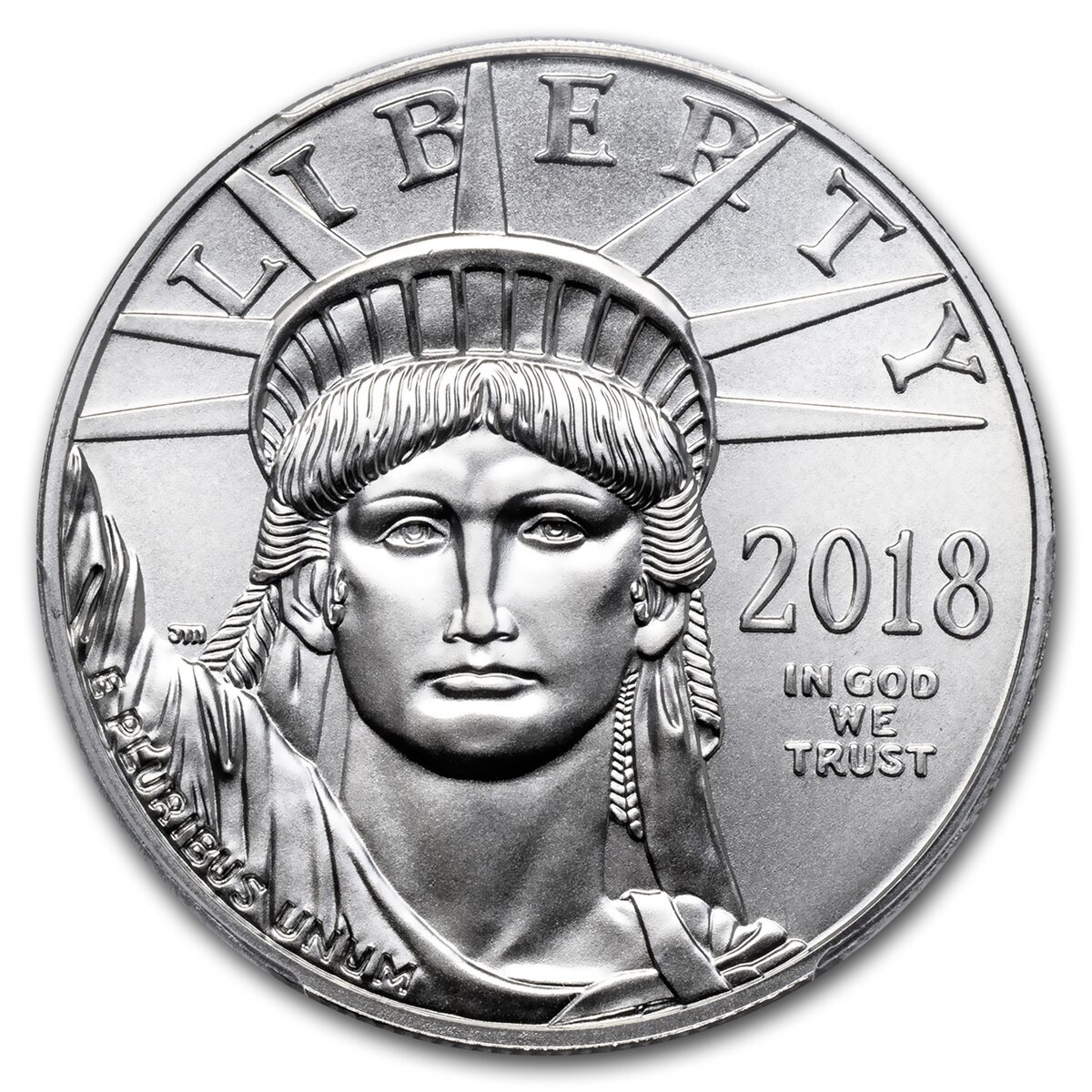 2018 1 oz American Platinum Eagle MS-70 PCGS (FirstStrike®)