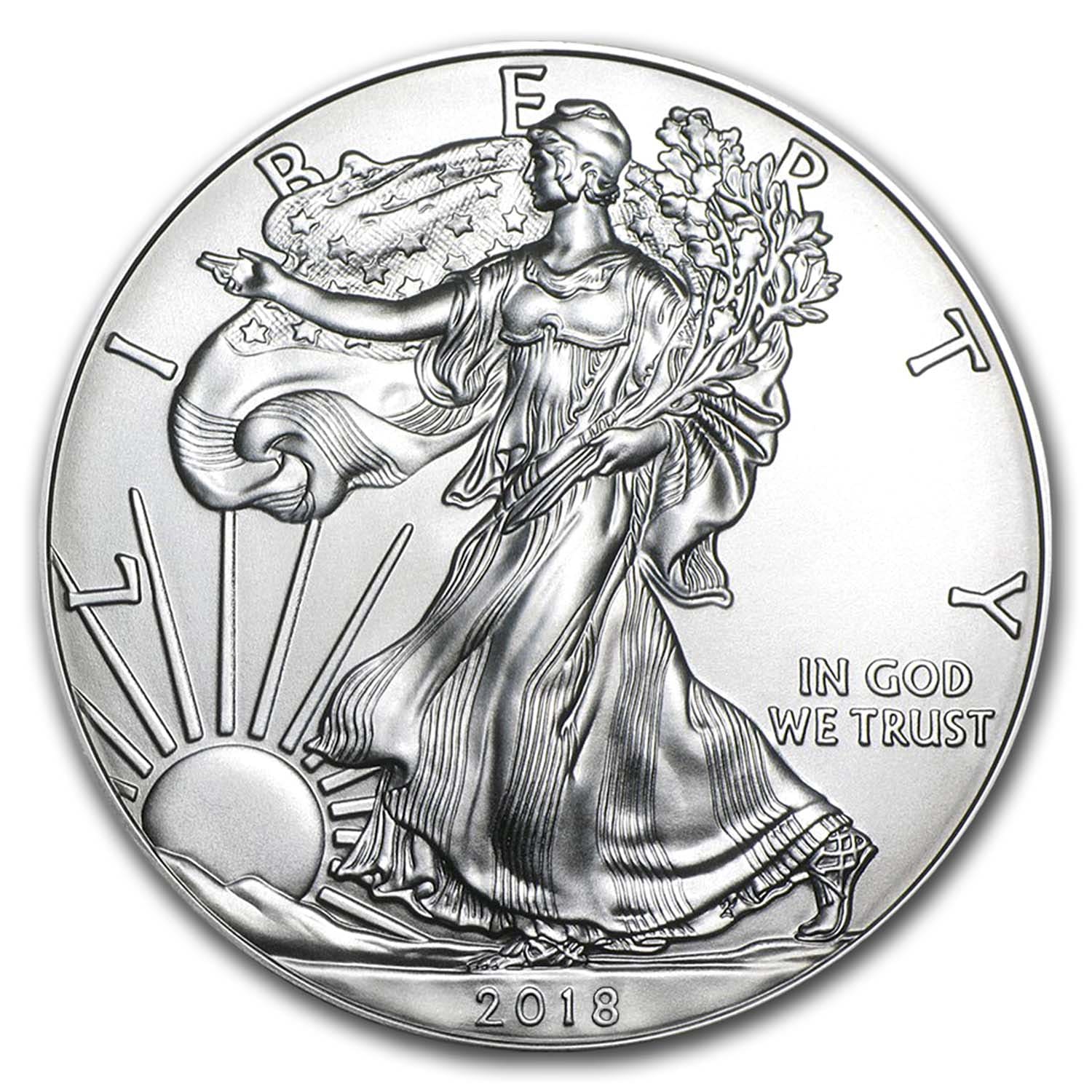 2018 American Silver Eagle MS-70 PCGS (FirstStrike®)