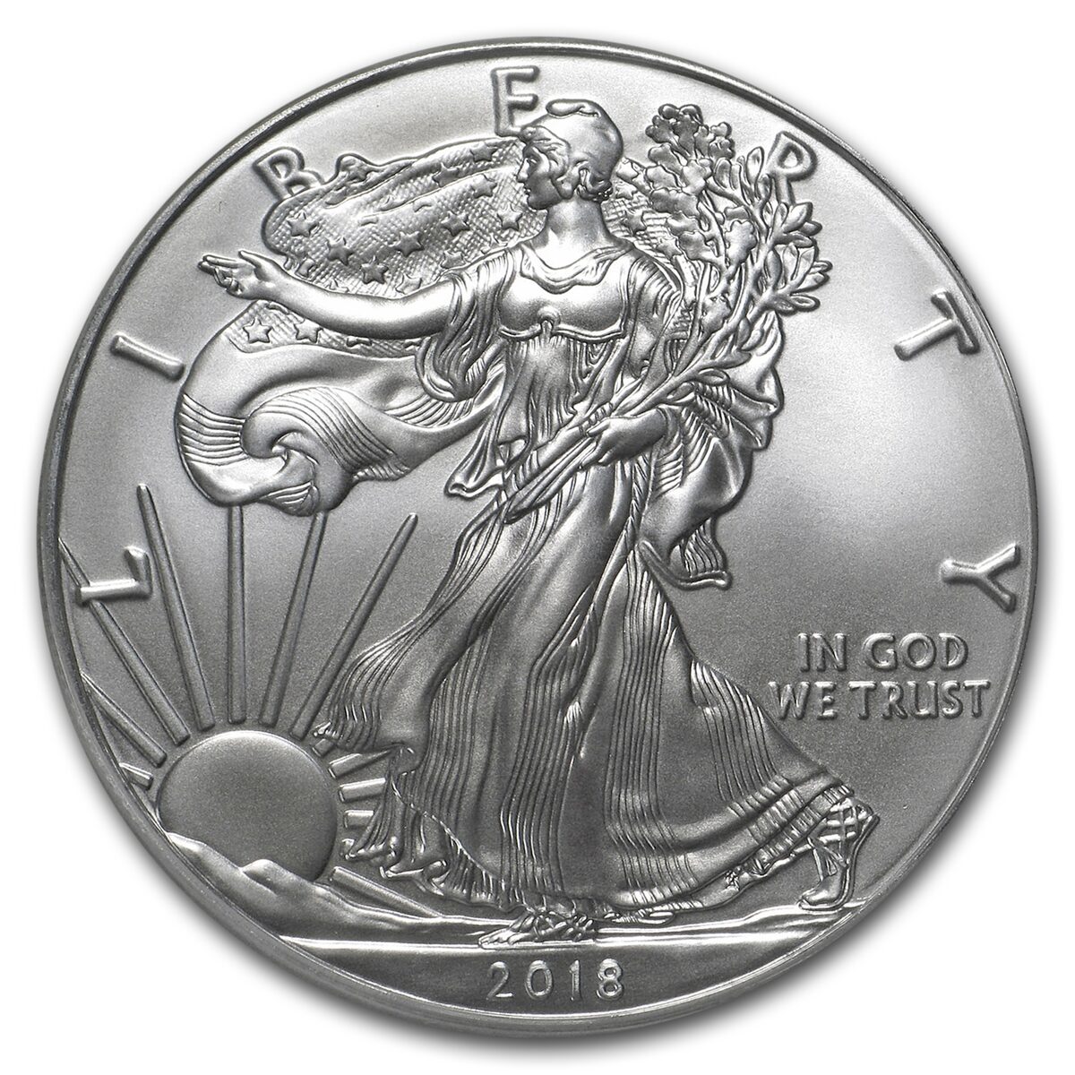 2018 American Silver Eagle MS-69 PCGS