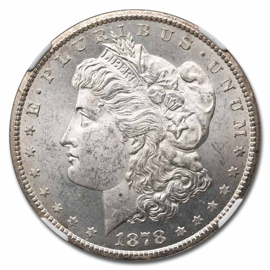1878-CC Morgan Dollar MS-62 NGC