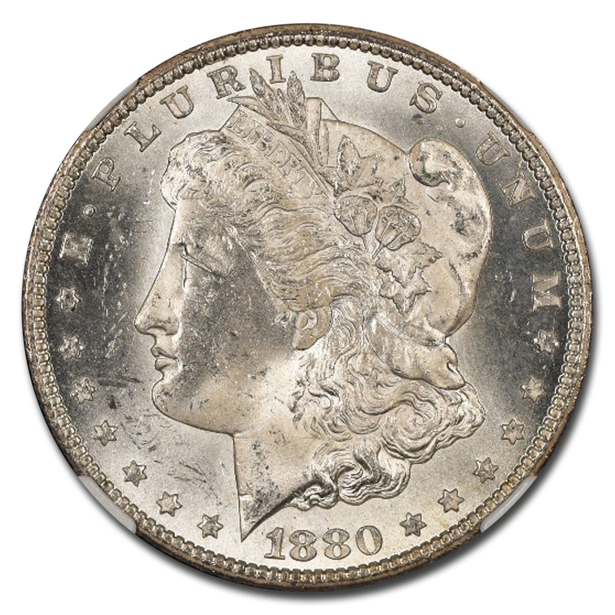 1880-CC Morgan Dollar MS-64 NGC