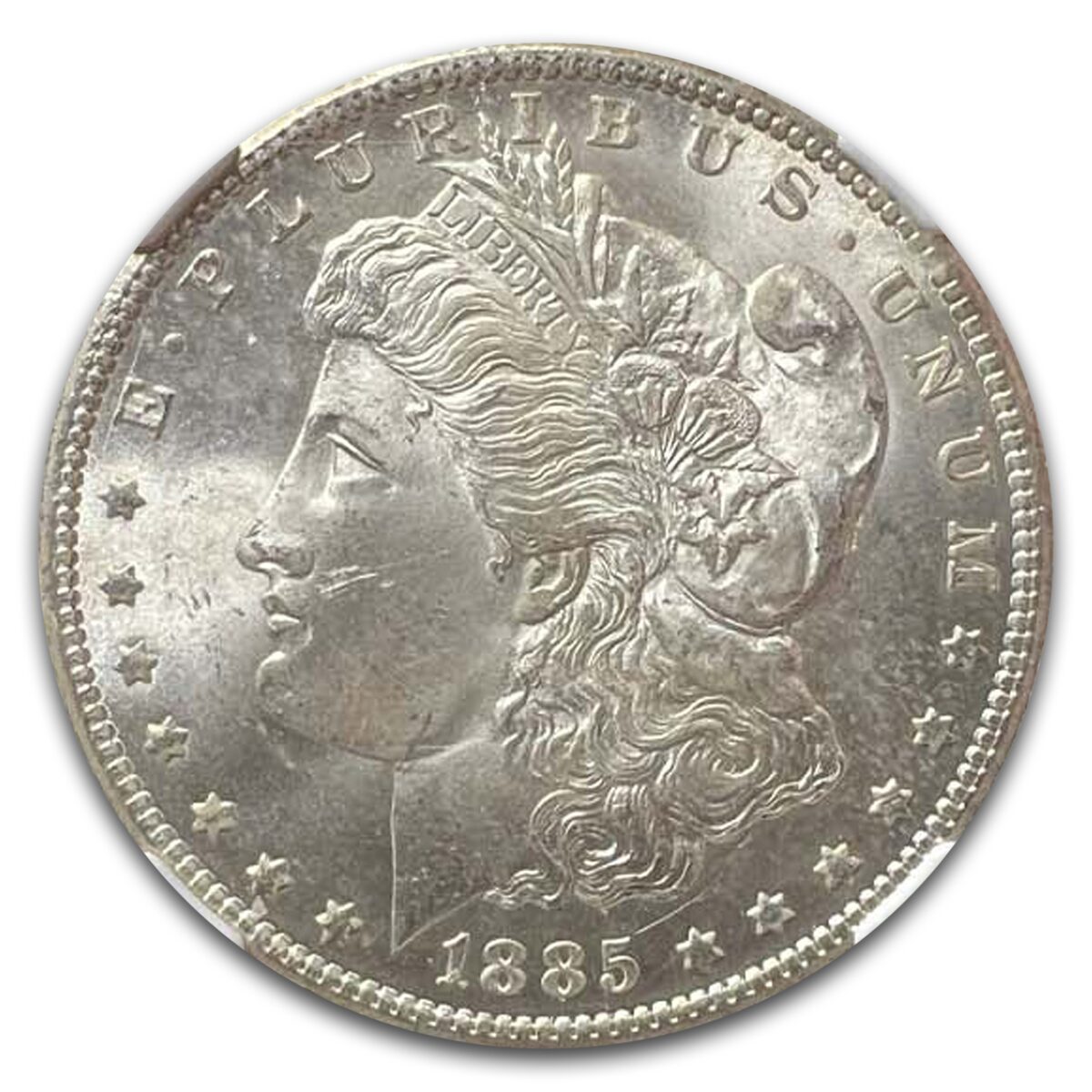 1885-CC Morgan Dollar MS-65 NGC