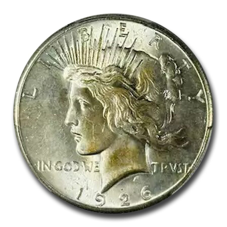 1926 Peace Dollar MS-64 PCGS (Toned)