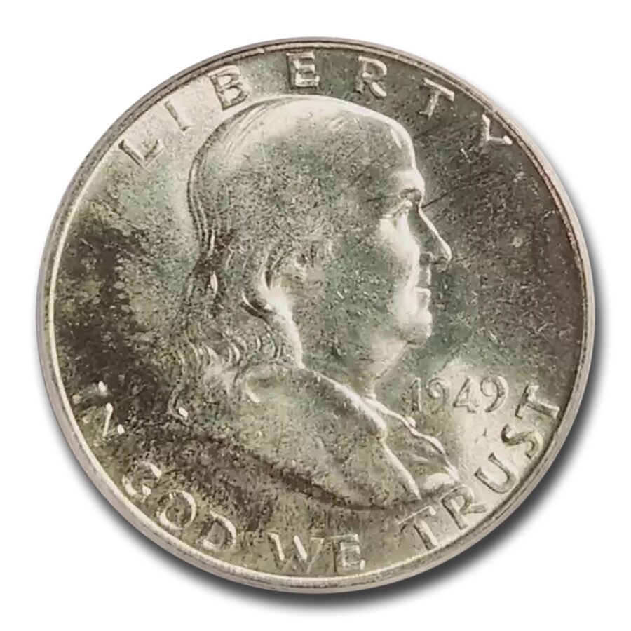 1949 Franklin Half Dollar MS-65 PCGS (FBL)