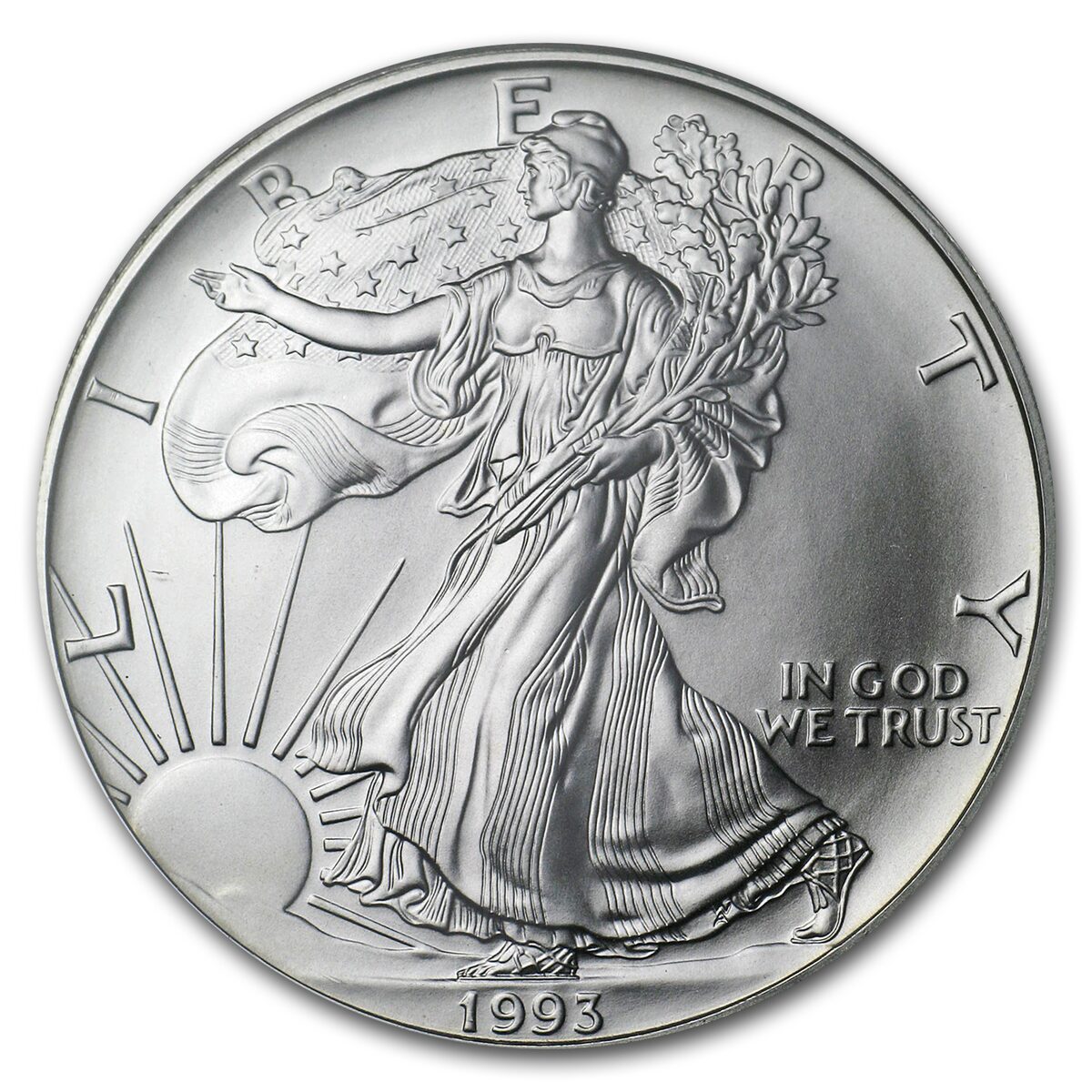 1993 American Silver Eagle MS-70 PCGS