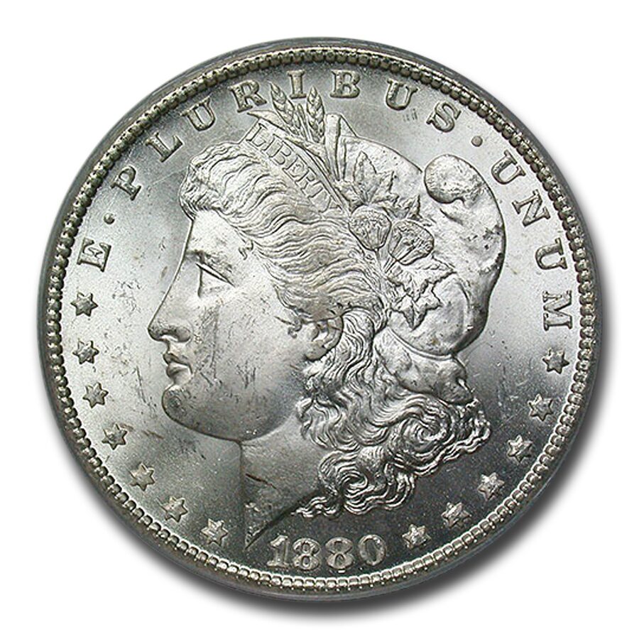 1880-CC Morgan Dollar MS-64 PCGS