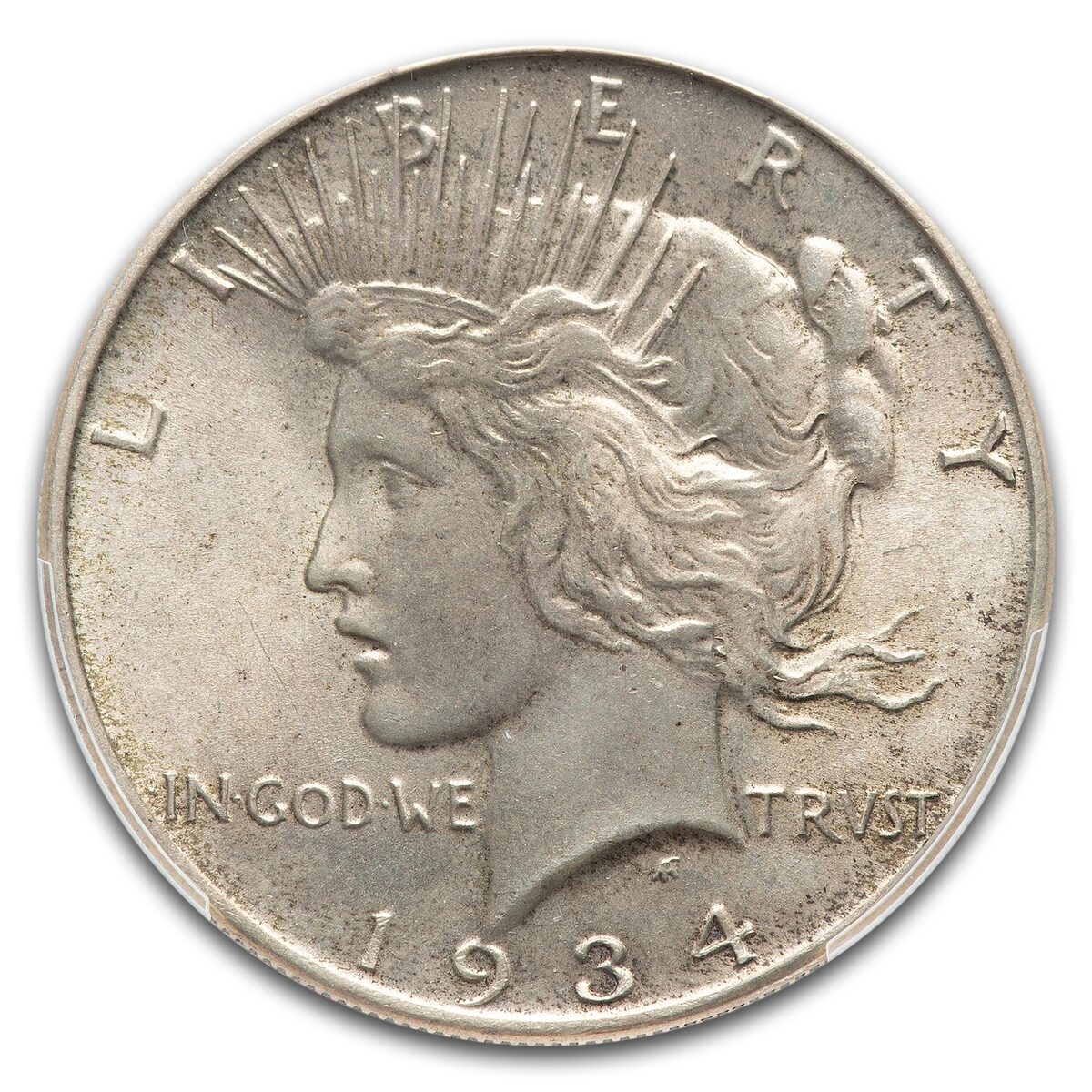 1934 Peace Dollar MS-65 PCGS