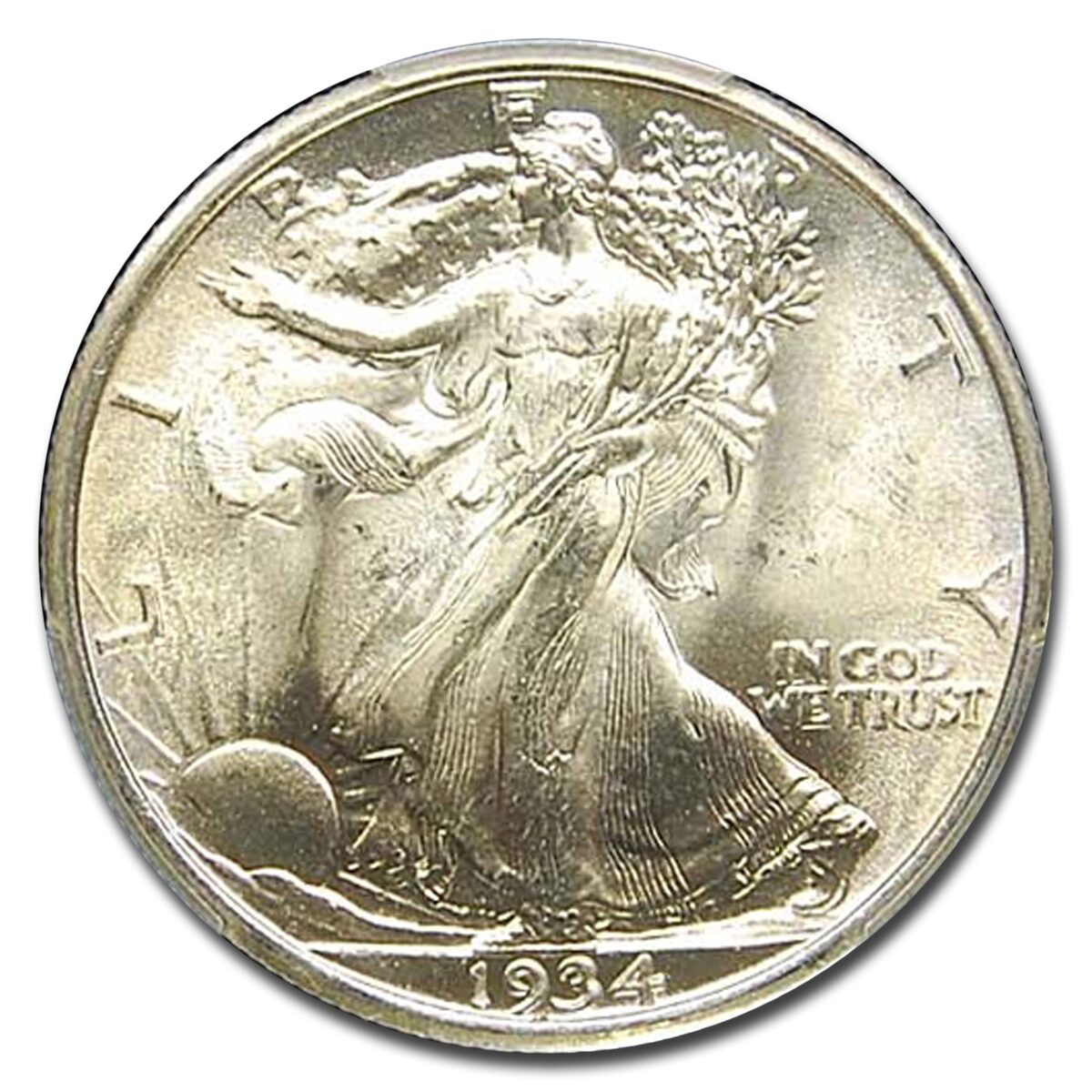 1934 Walking Liberty Half Dollar MS-66 PCGS